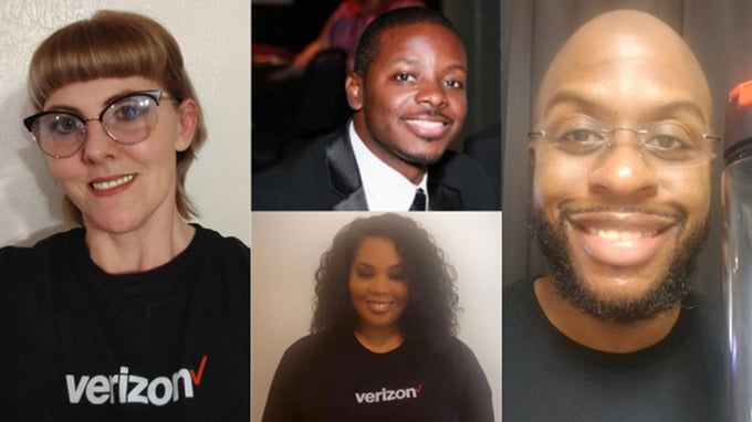 Portraits of Thrive apprenticeship members